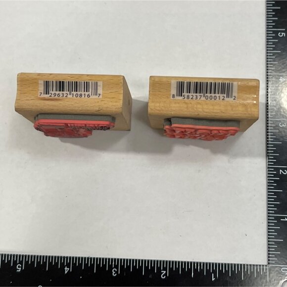 Halloween Rubber Stamp Set Trick Or Treat & Our Little Monster Lynette Anderson - Picture 3 of 4